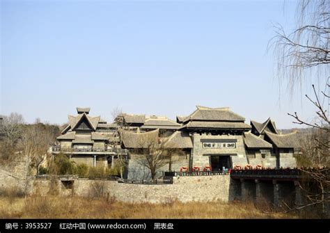 楚国宫内城和护城河高清图片下载_红动中国
