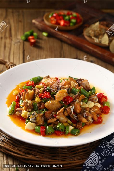 尖椒鸡,中国菜系,食品餐饮,摄影素材,汇图网www.huitu.com
