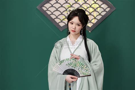 汉服折扇非主流头像
