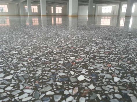 彩色水磨石地坪施工 水磨地板旧地面翻新 专业厂家定制艺术地坪-阿里巴巴