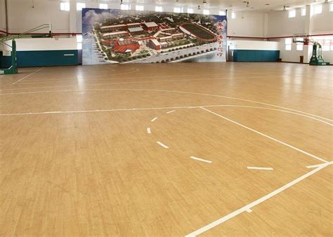 篮球场PVC运动地板-产品展示-佛山市立澜建筑材料有限公司