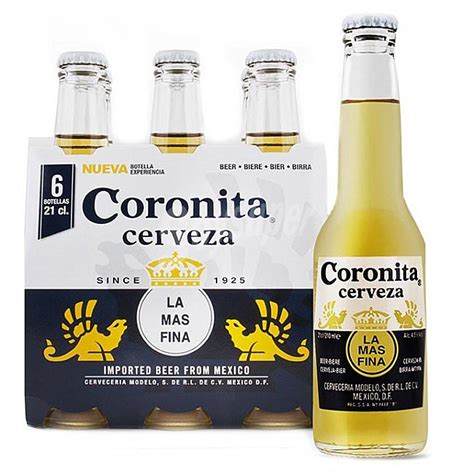 Coronita Cerveza Pack 6x21cl