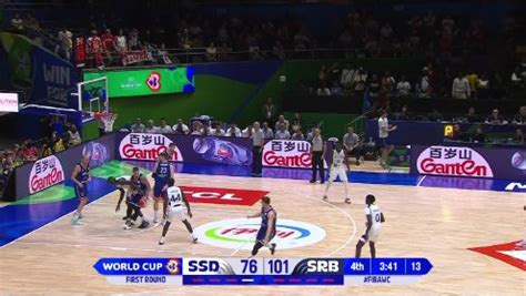 男篮世界杯小组赛，中国男篮VS塞尔维亚，第四节回放_腾讯视频