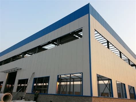 钢结构厂房-钢构厂房-蔚蓝钢结构工程