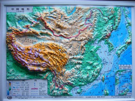 中国地形图 （仿3d版，地形清晰明了） - Jesse的日志 - 网易博客