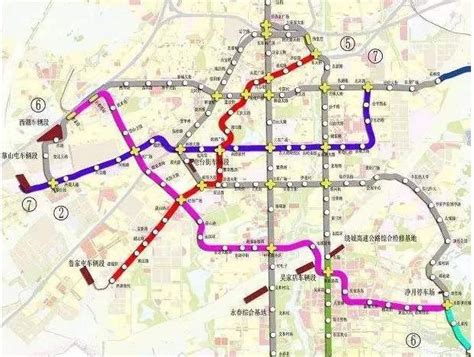 长春地铁空港线线路图,长春9号线线路图,长春地铁规划图2020_大山谷图库