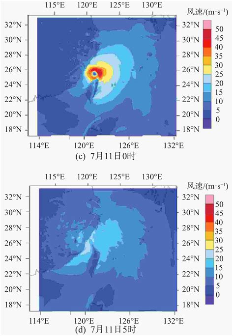 台风“玛莉亚”风场WRF模拟及最大风速半径的非对称特性