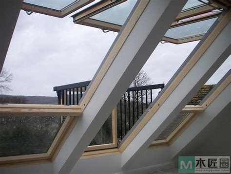 流行的斜屋顶开天窗，让阁楼天窗瞬间转换成屋顶阳台-木匠圈网