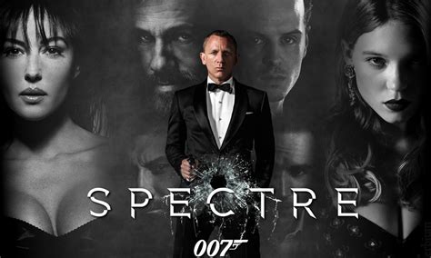 《007：幽灵党》再曝全新艺术海报！终于把所有主角配角全塞进来了！比正式海报有视觉冲击力！！