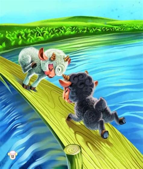 两只小羊过桥的故事,三只小猪的故事,三只小猪盖房子的故事(第2页)_大山谷图库