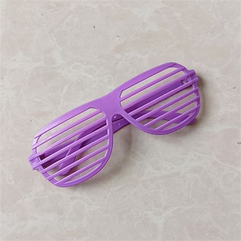 百叶窗led眼镜 发光眼镜 舞会眼镜 荧光冷光眼镜KTV酒吧活动用品-阿里巴巴