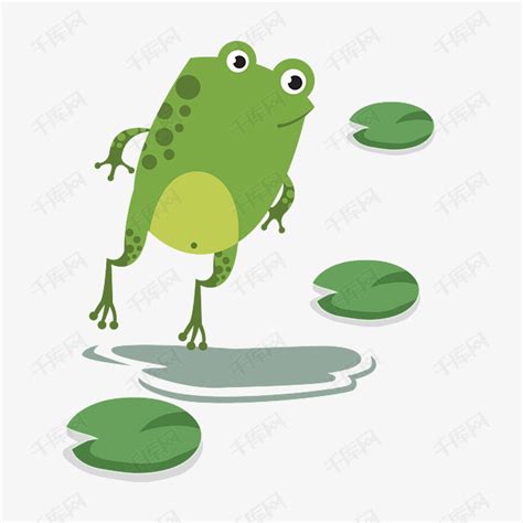 青蛙跳插画图片素材_ID:307116466-Veer图库