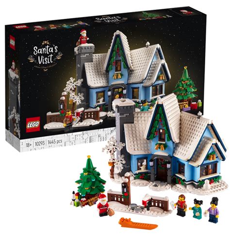 LEGO 篇三十八：精巧绝伦，圣诞氛围满溢—乐高圣诞系列10293圣诞老人驾到套装搭建体验_拼插积木_什么值得买