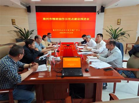 滁州市精耕细作示范点建设推进会在南谯区召开_滁州市农业农村局