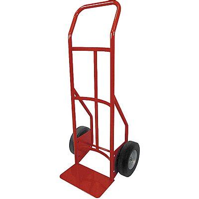 912884-7 Hand Truck, 800 lb. Load Capacity, Continuous Frame Flow-Back ...