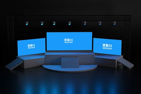 舞台显示屏搭建-会展搭建-产品中心-中嘉博纳广告有限公司