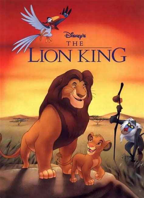 迪斯尼动画电影《狮子王》第一部，全片词汇量大概在好多？