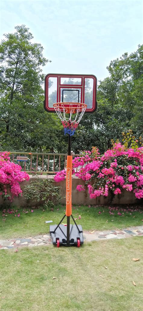 标准篮球架_户外成人标准篮球架中小学可移动液压平箱体育场馆篮球架 - 阿里巴巴
