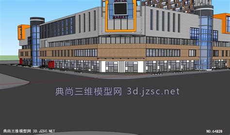黄冈方案34SU模型 SU建筑三维模型免费下载SU模型