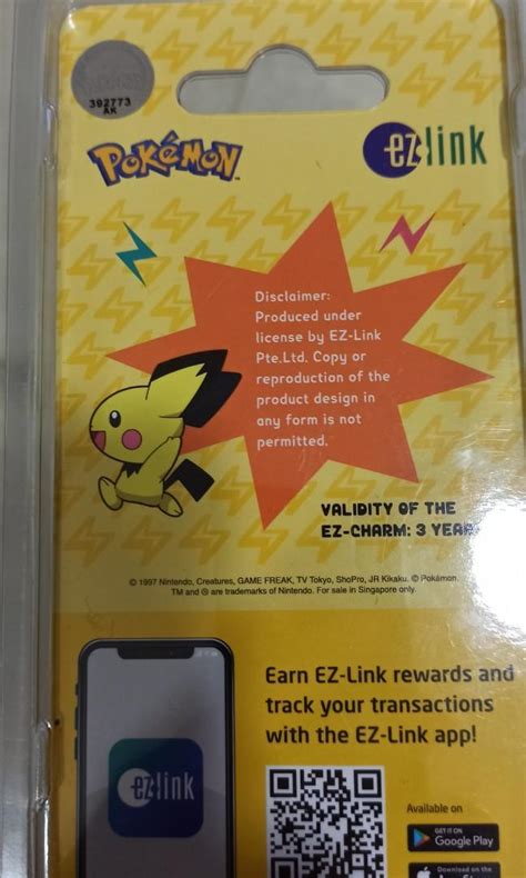 Pokemon Ezlink Charm Limited Edition, Tickets & Vouchers, Store Credits ...