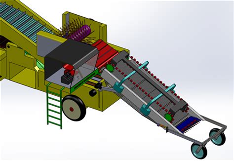 复杂的收割机3D模型下载_三维模型_SolidWorks模型 - 制造云 | 产品模型