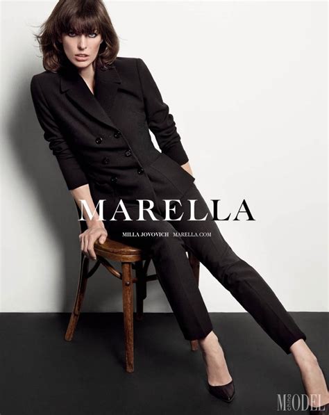 全能女王Milla Jovovich演绎Marella摇滚范儿 - 模特中国