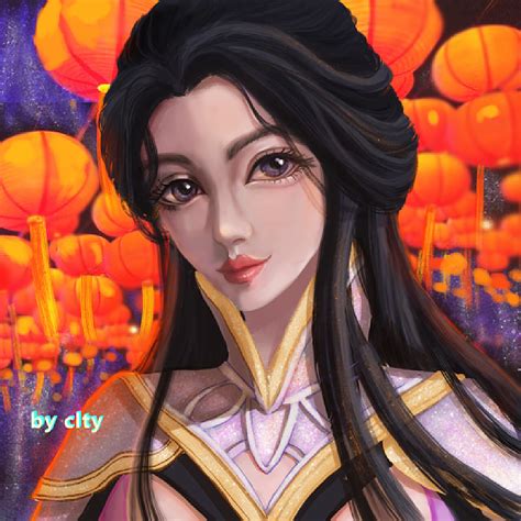 王者荣耀露娜紫霞仙子高清图片