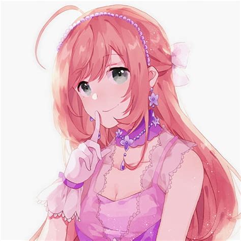 甜美女生放烟花头像动漫
