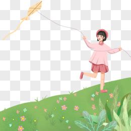 风筝女生头像手绘温柔