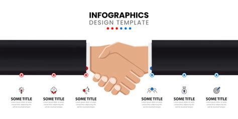 Infographic design template creative set with Vector Image