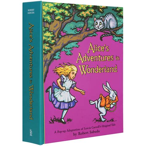 爱丽丝梦游仙境立体书 Alice s Adventures in Wonderland爱丽丝漫游奇境记 pop up book英文原版全英文版 ...