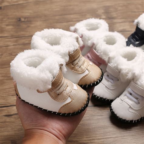 冬季新款棉鞋0-1岁宝宝学步鞋软胶底婴儿鞋防滑雪地靴-阿里巴巴