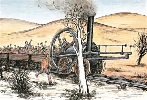 火车是谁发明的？史蒂芬孙创造火车最早雏形(蒸汽机车)_小狼观天下