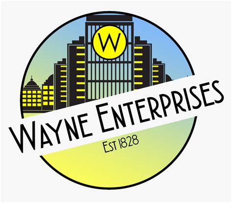 Wayne Enterprises Logo - Circle, HD Png Download - kindpng