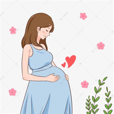 大肚子孕妇素材图片免费下载-千库网