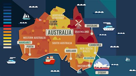 澳大利亚地图|平面|其他平面|奔儿喽晨 - 原创作品 - 站酷 (ZCOOL)