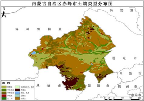 1995年内蒙古自治区呼伦贝尔市土壤类型数据-地理遥感生态网