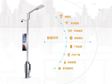 5G＋智慧灯杆：应用于城市的智慧灯杆解决方案_路灯