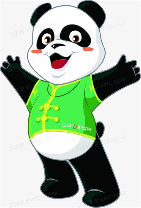 熊猫矢量图图片免费下载_PNG素材_编号18mi9djxv_图精灵
