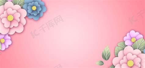 粉色花朵母亲节花卉背景图片免费下载-千库网