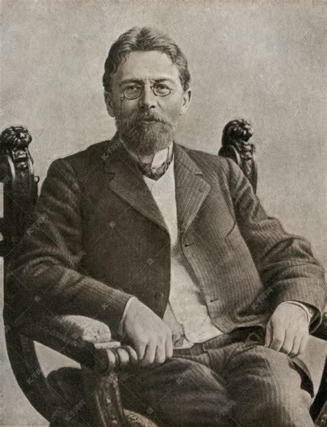 作家安东 · 契诃夫，1890年高清摄影大图-千库网