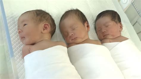 90后孕妇自然受孕产龙凤三胞胎：两男一女，最轻仅3斤多点_凤凰网视频_凤凰网