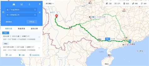 云南旅游线路简图 - 云南省地图 - 地理教师网