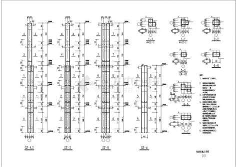 最新出图砖混构造柱设计详图（小型的、节点详细）_通用节点详图_土木在线