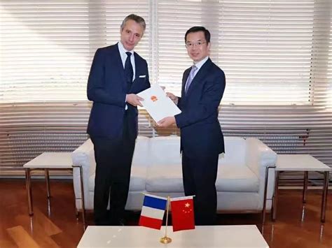 巴黎，中国新任驻法大使卢沙野正式上任！刚刚，中法驻法使馆开通微信公众号！_南外