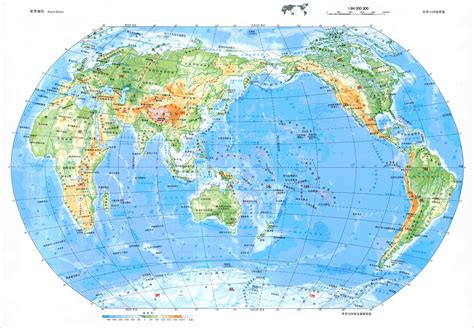 2018世界地形图高清放大_美洲地形图高清可放大 - 随意云