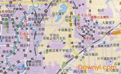 唐山市地图 - 卫星地图、实景全图 - 八九网