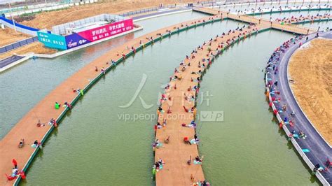 江苏泗洪：垂钓大圆塘正式开启 668名钓手同塘竞技-人民图片网
