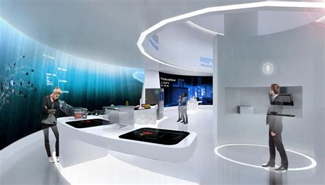 企业科技展厅展示设计3D效果图|三维|场景|3D设计师NG男 - 原创作品 - 站酷 (ZCOOL)