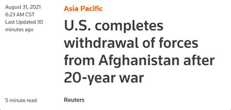 塔利班：外国军队必须按照协议期限全面撤离阿富汗_凤凰网